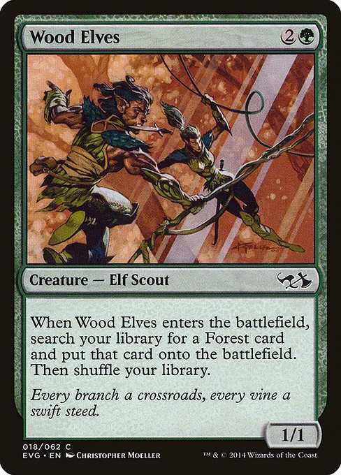 Wood Elves · Duel Decks Anthology: Elves vs. Goblins 18/62
