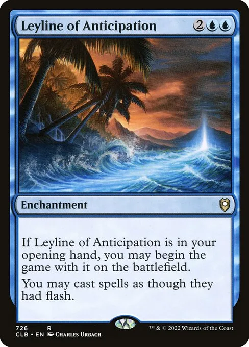 Leyline of Anticipation · Commander Legends: Battle for Baldur's Gate 726/936