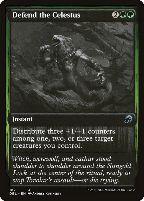Defend the Celestus · Innistrad: Double Feature 182/535