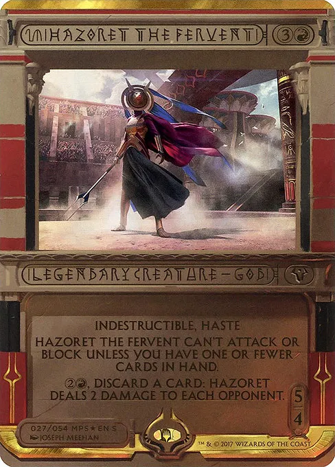Hazoret the Fervent · Amonkhet Invocations 27/54