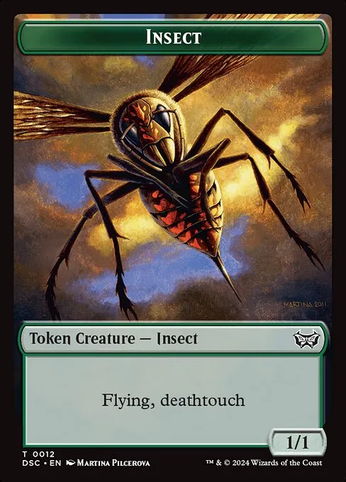 Insect · Duskmourn Commander Tokens 12/23