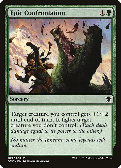 Epic Confrontation · Dragons of Tarkir 185/264