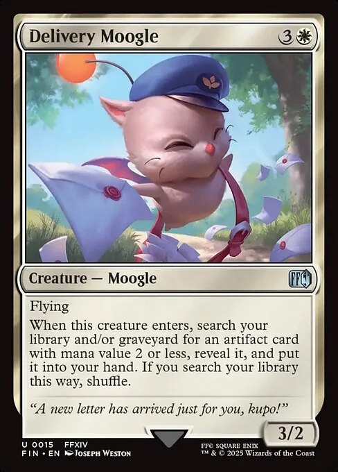 Delivery Moogle · Final Fantasy 15/599