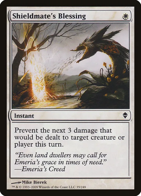 Shieldmate's Blessing · Zendikar 35/269