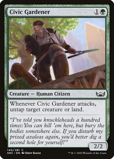 Civic Gardener · Streets of New Capenna 140/513