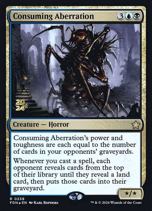 Consuming Aberration · Foundations Promos 238s/106