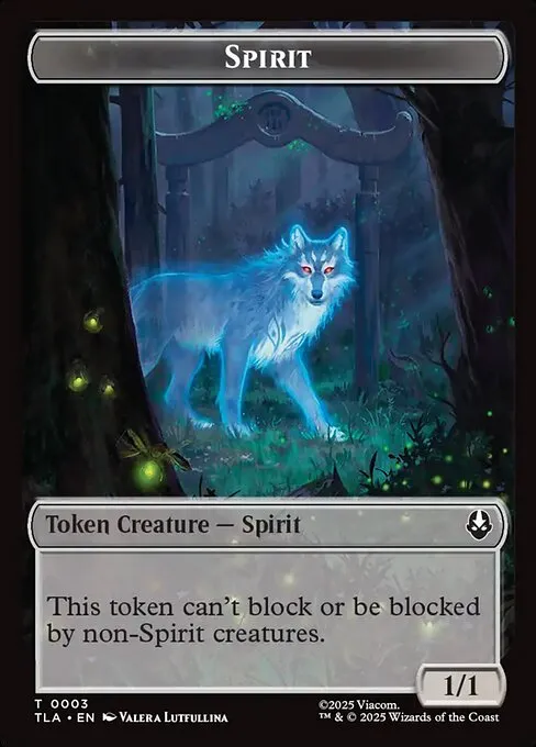 Spirit · Avatar: The Last Airbender Tokens 3/22