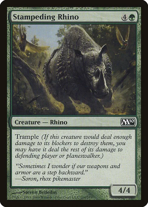 Stampeding Rhino · Magic 2010 204/249