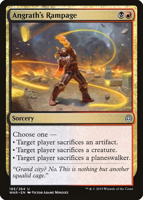 Angrath's Rampage · War of the Spark 185/312