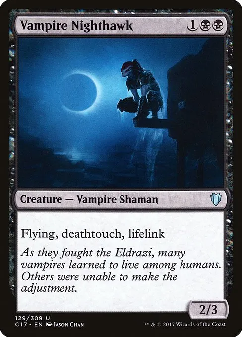 Vampire Nighthawk · Commander 2017 129/309