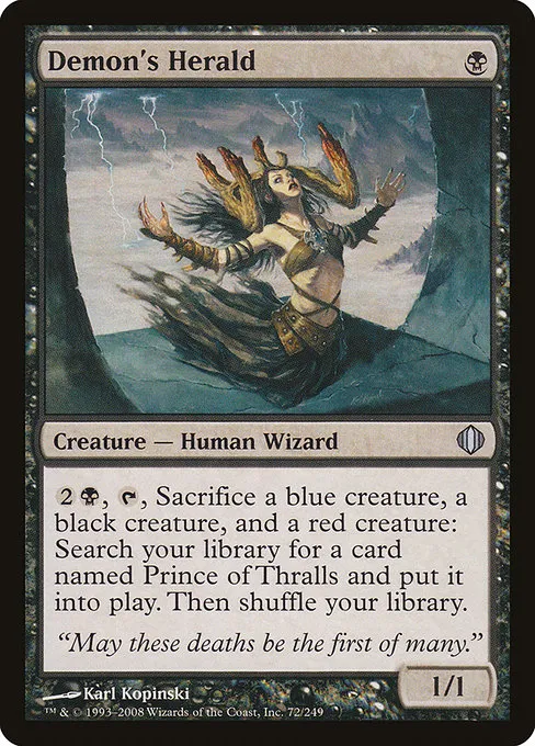 Demon's Herald · Shards of Alara 72/250