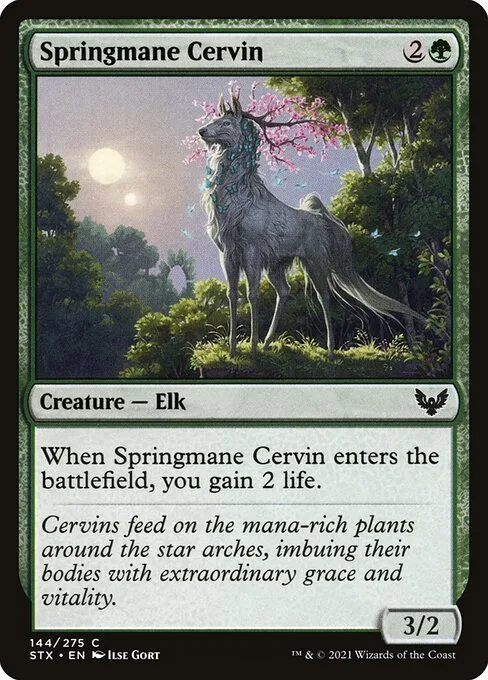 Springmane Cervin · Strixhaven: School of Mages 144/393