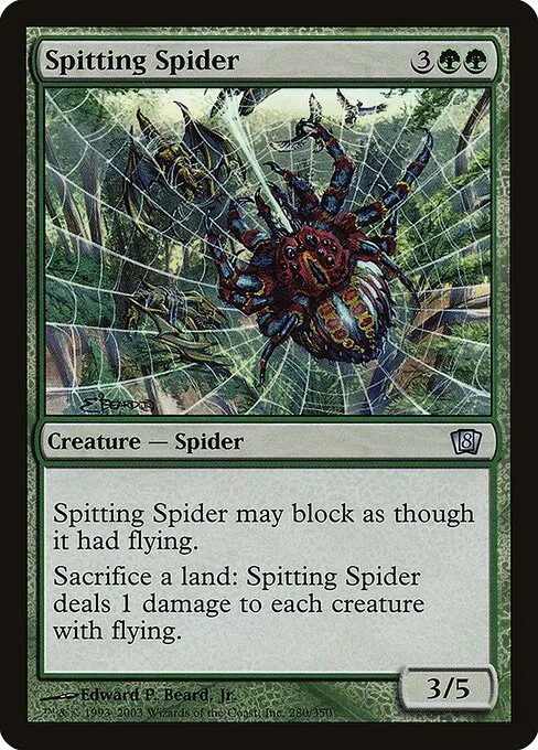 Spitting Spider · Eighth Edition 280★/711