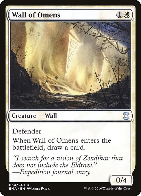 Wall of Omens · Eternal Masters 34/249