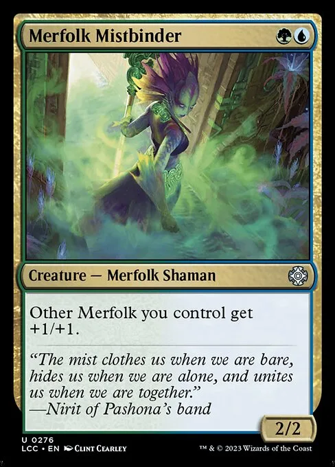 Merfolk Mistbinder · The Lost Caverns of Ixalan Commander 276/370