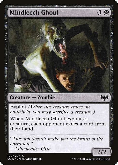 Mindleech Ghoul · Innistrad: Crimson Vow 122/423