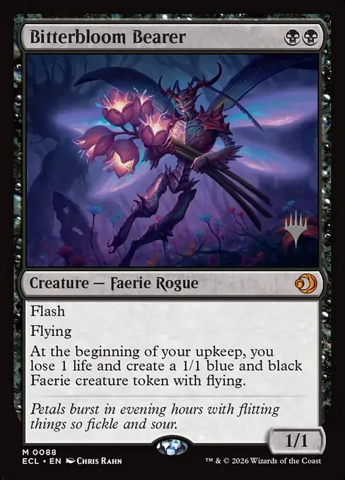 Bitterbloom Bearer · Lorwyn Eclipsed Promos 88p/87