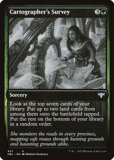 Cartographer's Survey · Innistrad: Double Feature 457/535