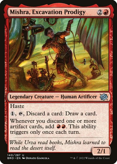 Mishra, Excavation Prodigy · The Brothers' War 140/399