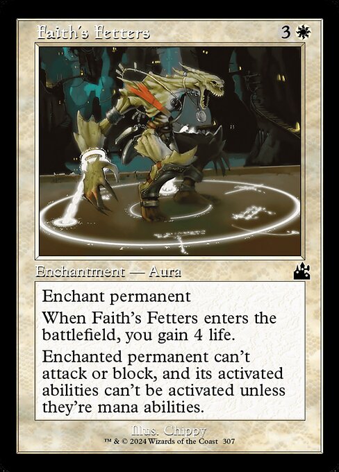Faith's Fetters · Ravnica Remastered 307/531