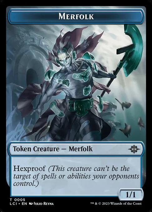 Merfolk · The Lost Caverns of Ixalan Tokens 5/19