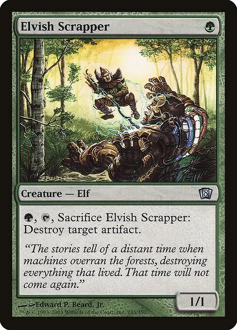 Elvish Scrapper · Eighth Edition 245★/711