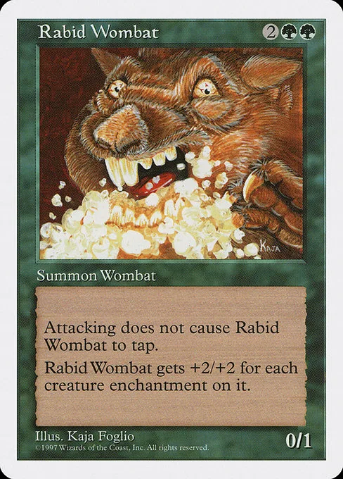 Rabid Wombat · Fifth Edition 319/460