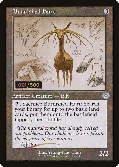 Burnished Hart · The Brothers' War Retro Artifacts 71z/189