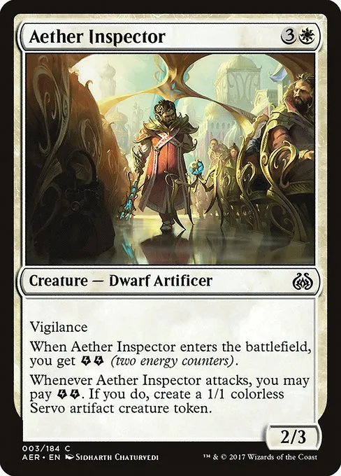 Aether Inspector · Aether Revolt 3/197