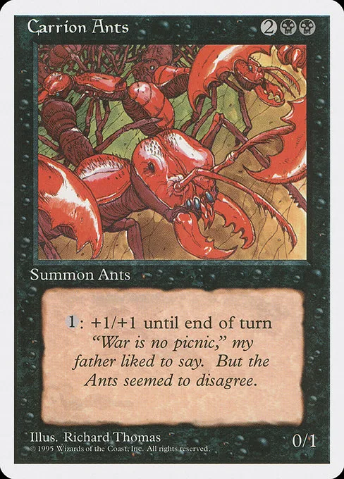 Carrion Ants · Fourth Edition 125/380