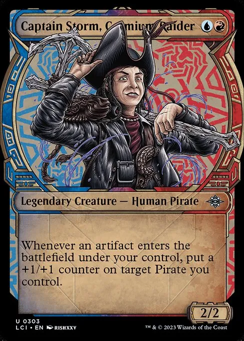 Captain Storm, Cosmium Raider · The Lost Caverns of Ixalan 303/416