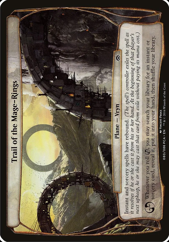 Trail of the Mage-Rings · Planechase Anthology Planes 80/86