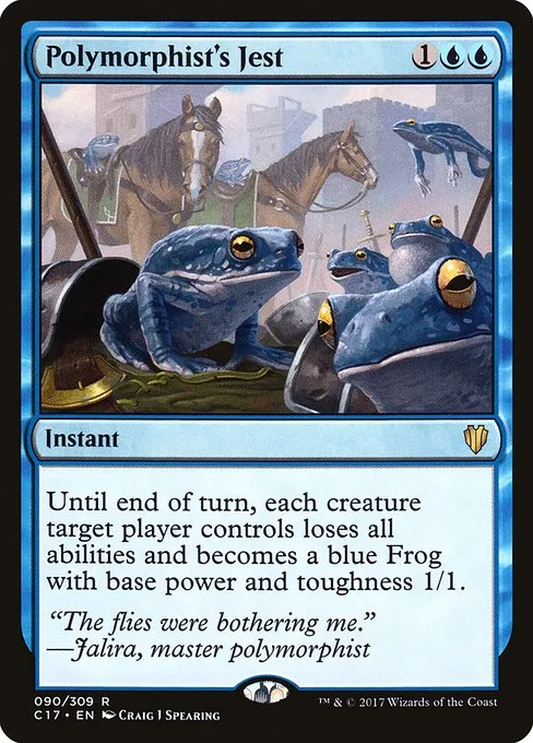 Polymorphist's Jest · Commander 2017 90/309