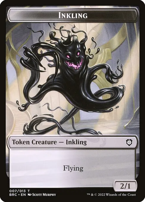 Inkling · The Brothers' War Commander Tokens 7/14