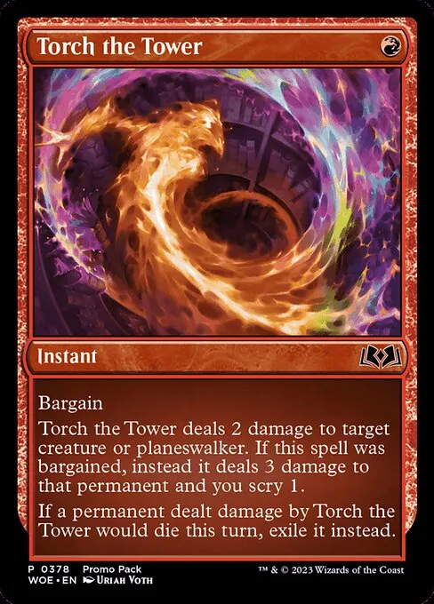 Torch the Tower · Wilds of Eldraine 378/381