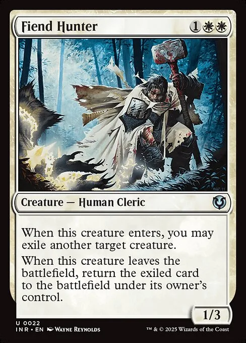 Fiend Hunter · Innistrad Remastered 22/495