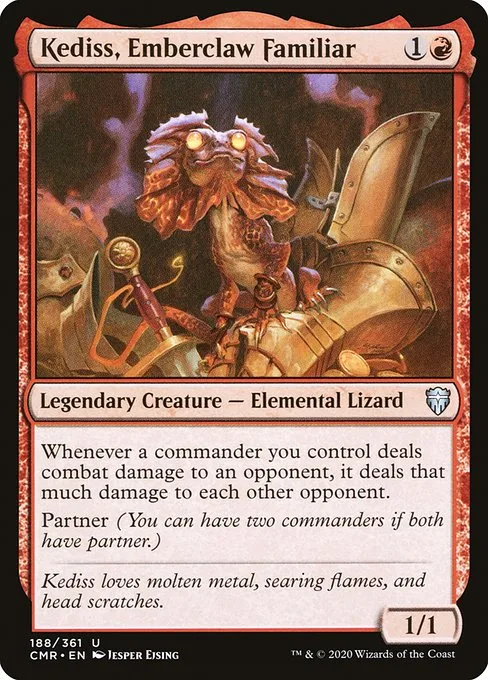 Kediss, Emberclaw Familiar · Commander Legends 188/718