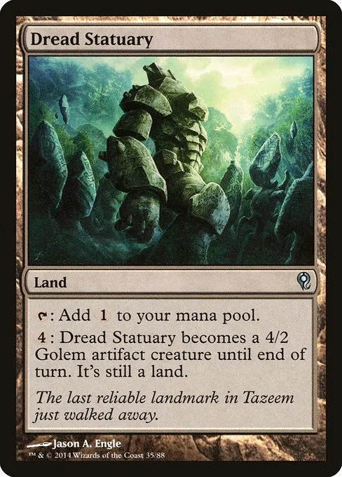 Dread Statuary · Duel Decks: Jace vs. Vraska 35/88