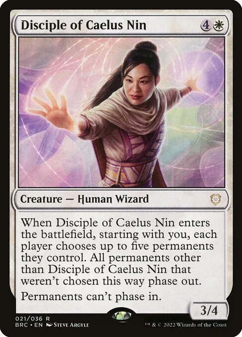 Disciple of Caelus Nin · The Brothers' War Commander 21/209