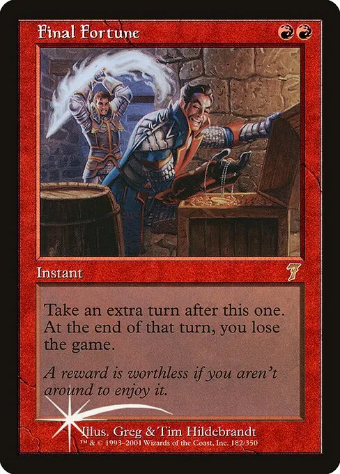 Final Fortune · Seventh Edition 182★/708