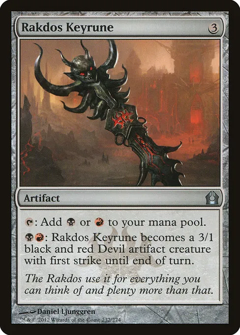 Rakdos Keyrune · Return to Ravnica 232/274