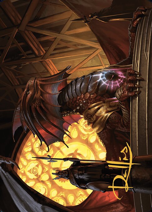 Niv-Mizzet, Guildpact // Niv-Mizzet, Guildpact · Murders at Karlov Manor Art Series 21/49