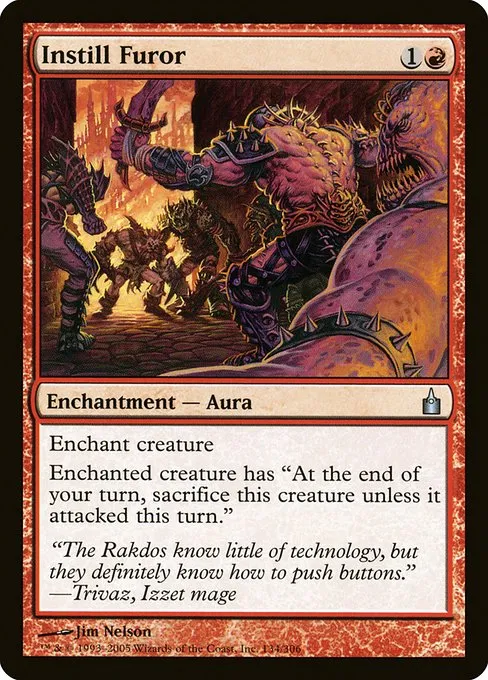 Instill Furor · Ravnica: City of Guilds 134/306
