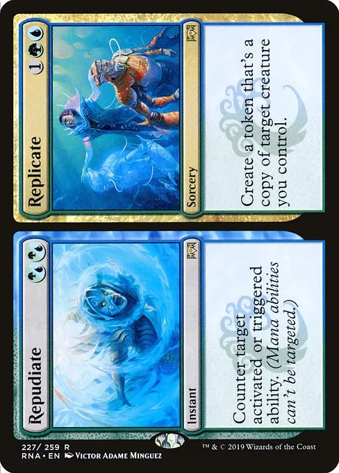 Repudiate // Replicate · Ravnica Allegiance 227/273