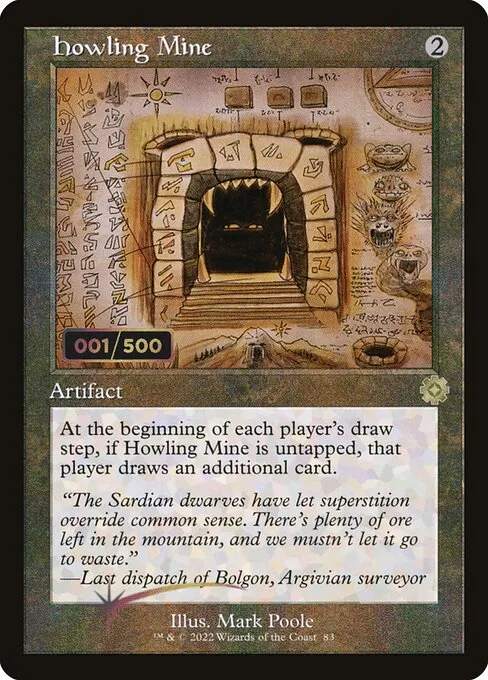 Howling Mine · The Brothers' War Retro Artifacts 83z/189