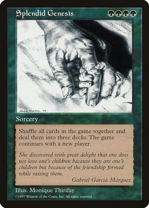 Splendid Genesis · Celebration Cards 4/9