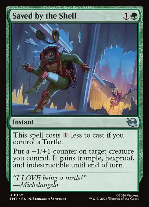 Saved by the Shell · Teenage Mutant Ninja Turtles 132/320