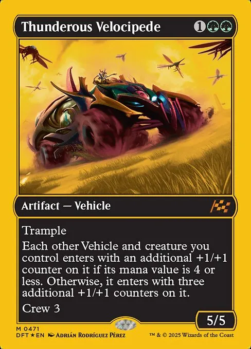 Thunderous Velocipede · Aetherdrift 471/553