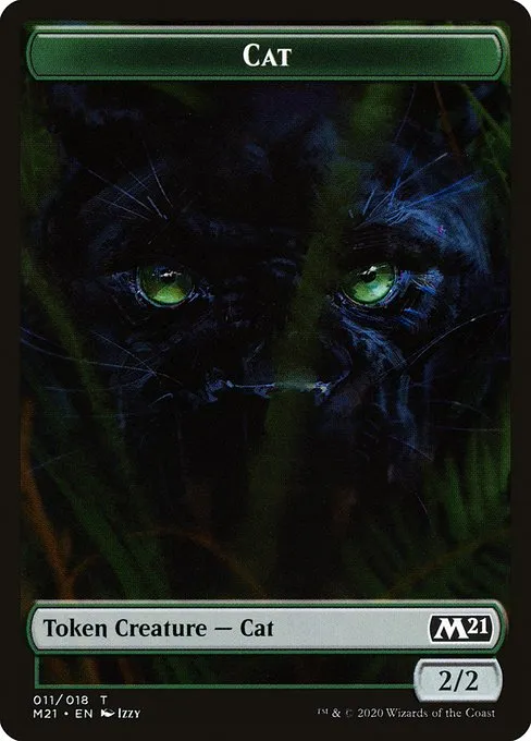 Cat · Core Set 2021 Tokens 11/20