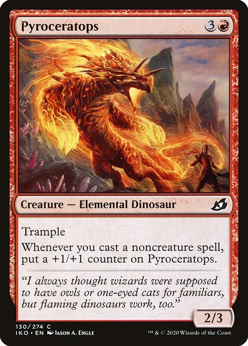Pyroceratops · Ikoria: Lair of Behemoths 130/390